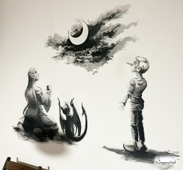 Elfka, kot i pinokio